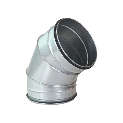 Spiro Bocht 60° Ø 450 mm. SAFE (met rubber) Segment