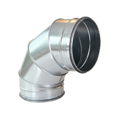Spiro Bocht 90° Ø 560 mm. SAFE (met rubber) Segment