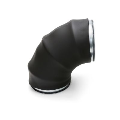 Climaduct 13mm bocht diameter 355 90 graden geisoleerd