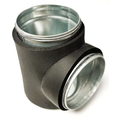 Climaduct 13mm T-stuk diameter 450 mm- 160 mm geisoleerd
