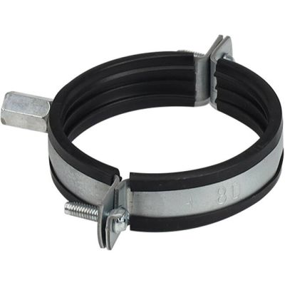 Beugel M8 met rubber inlage Ø 150
