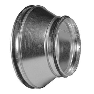 Spiro Verloopstuk Ø 250-100 mm. SAFE (met rubber) HM