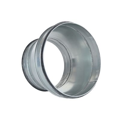 Spiro Verloopstuk Ø 100-080 mm. SAFE (met rubber)